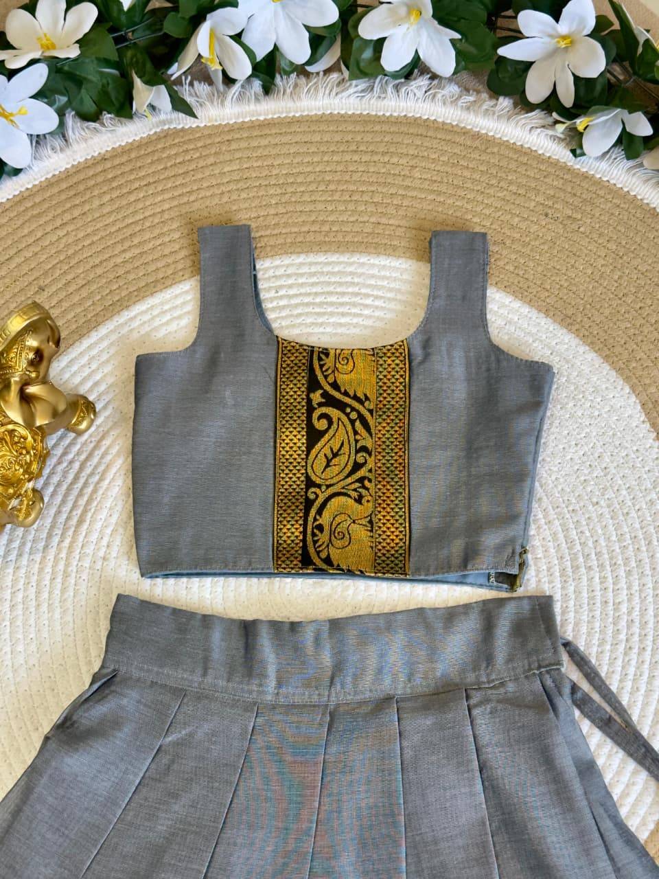Madhubala Silk Dress Kids clothing wholesale in Ahmedabad